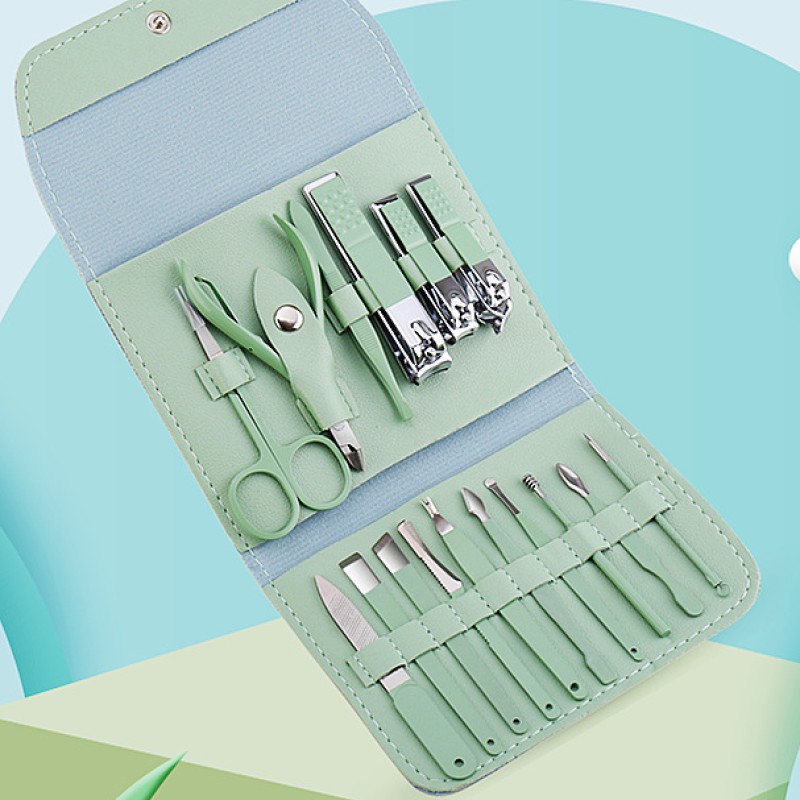 Manicure Set Manufacturer - Professional 16Pcs Beauty Salon Nail Care