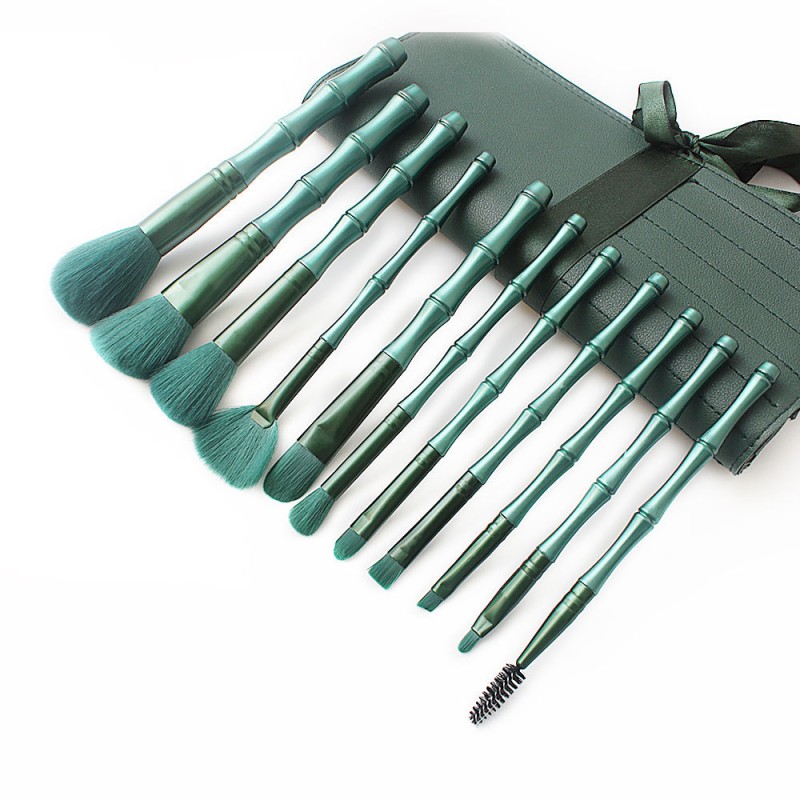 Makeup Brush Set Factory - 11pcs Premium Pink Foundation Blush