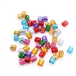 Hair Beads Factory - Wholesale Multicolor Aluminum Braid Decoration