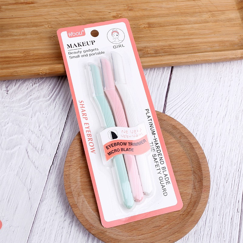 Eyebrow Trimmer Factory - Women Stainless Steel Blade Facial Razor