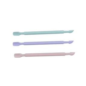 Cuticle Pusher Manufacturer - 2025 New Plastic Double Head Removing