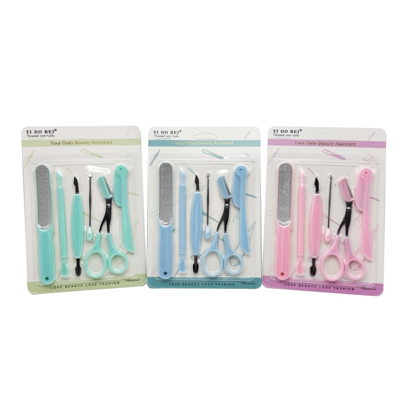 Manicure Kit Manufacturer - Blister Card Professional Pedicure Tool