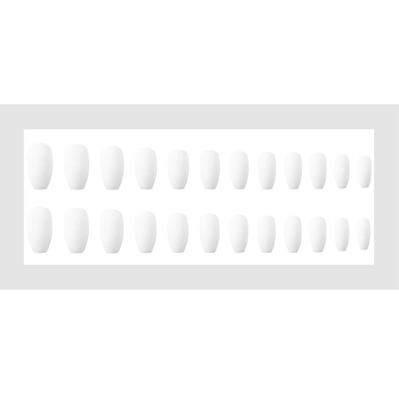 False Nails Manufacturer - Factory Direct Ballerina Pure Color Matte