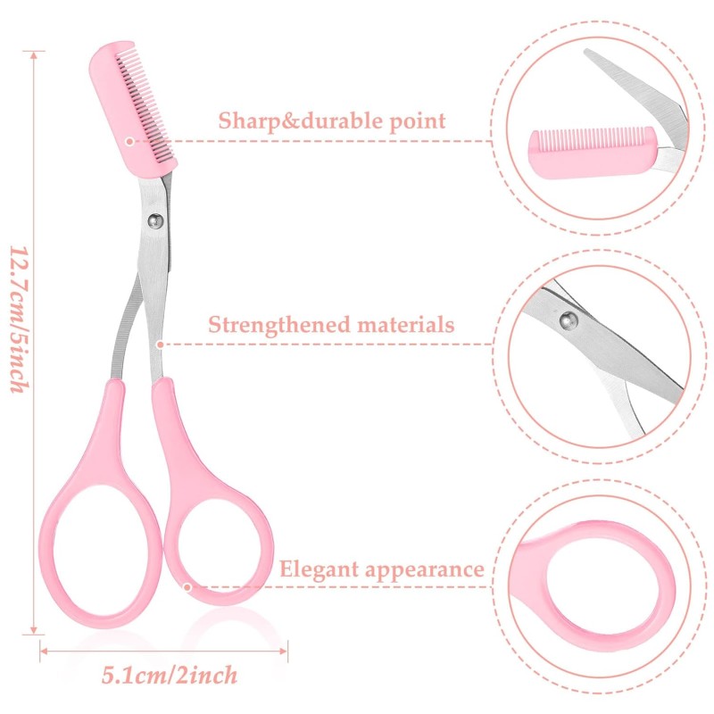 Eyebrow Scissors Manufacturer - Wholesale Remover With Comb Eyelash
