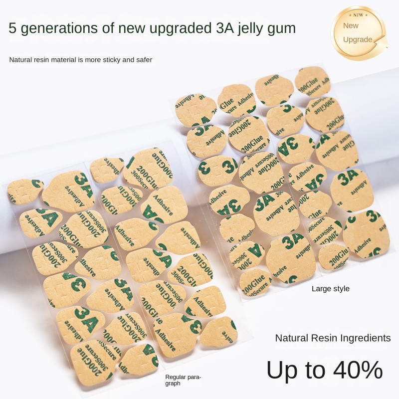 Nail Glue Factory - Waterproof Jelly Double-Sided Adhesive Resin