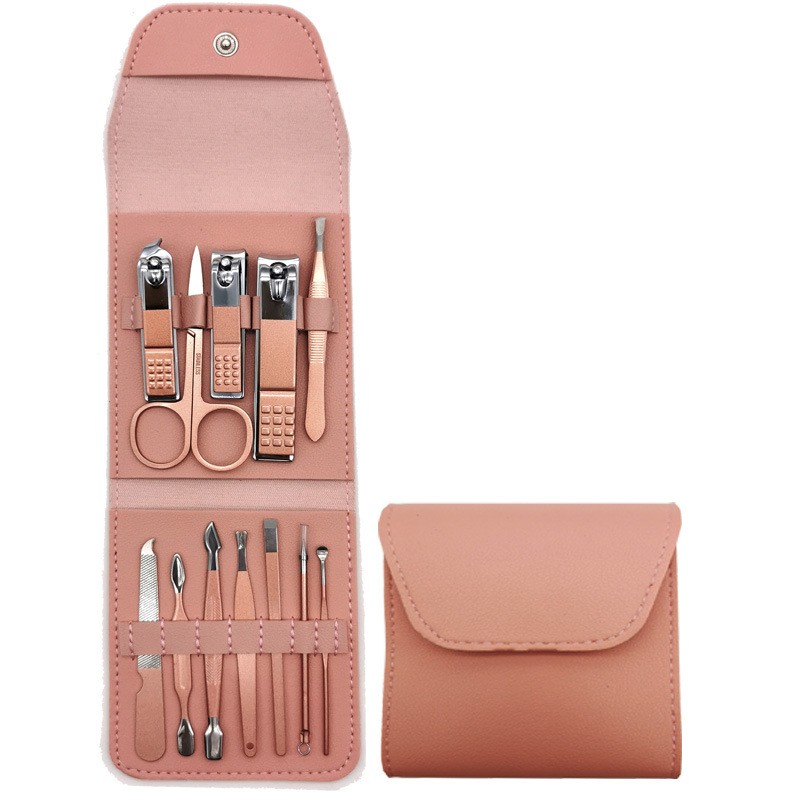 Nail Clipper Set Factory - 12Pcs Stainless Steel Manicure Pedicure