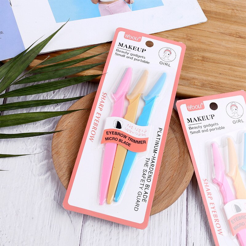 Eyebrow Razor Factory - Professional 3pcs Shaving Blade Facial