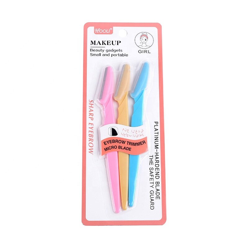 Eyebrow Razor Factory - Professional 3pcs Shaving Blade Facial