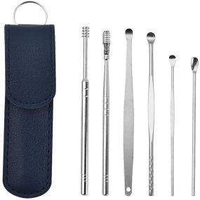 Ear Cleaner Factory - Wholesale 6PCS Stainless Steel Earwax Removal