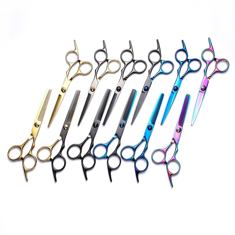Hair Scissors Manufacturer - 6 Inch Thinning Custom Logo Stainless