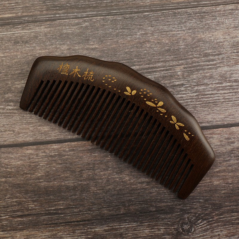 Wooden Comb Manufacturer - Travel Sandalwood Painted Carving Hair