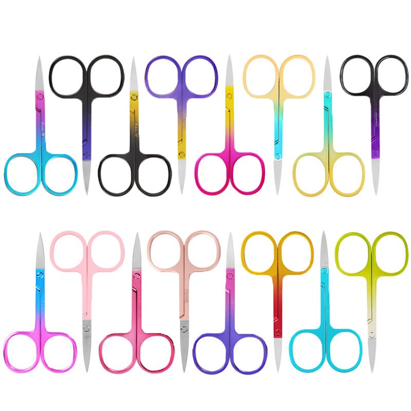 Beauty Scissors Manufacturer - Stainless Steel Rose Gold Custom Logo