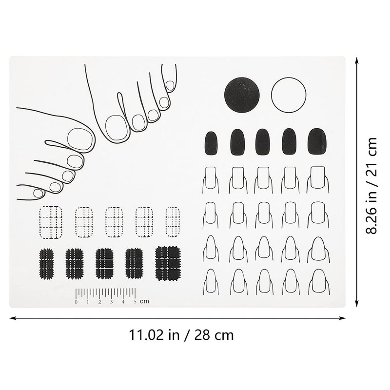 Manicure Pad Factory - Custom Silicon Coloring Practice DIY Mat