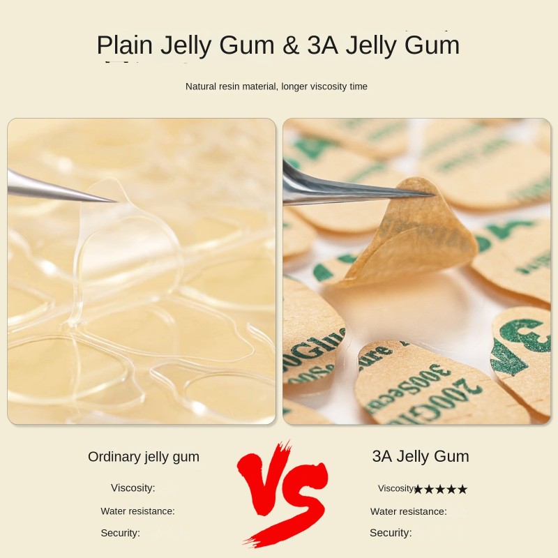 Nail Glue Factory - Waterproof Jelly Double-Sided Adhesive Resin