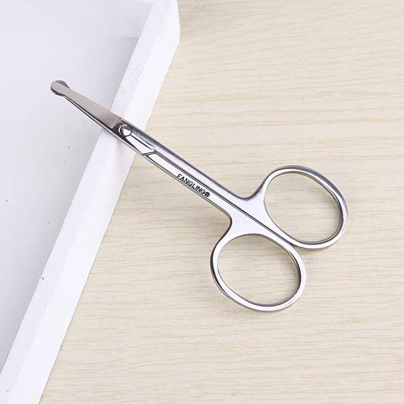 Eyebrow Scissors Factory - Small Stainless Steel Nose Hair Trimming