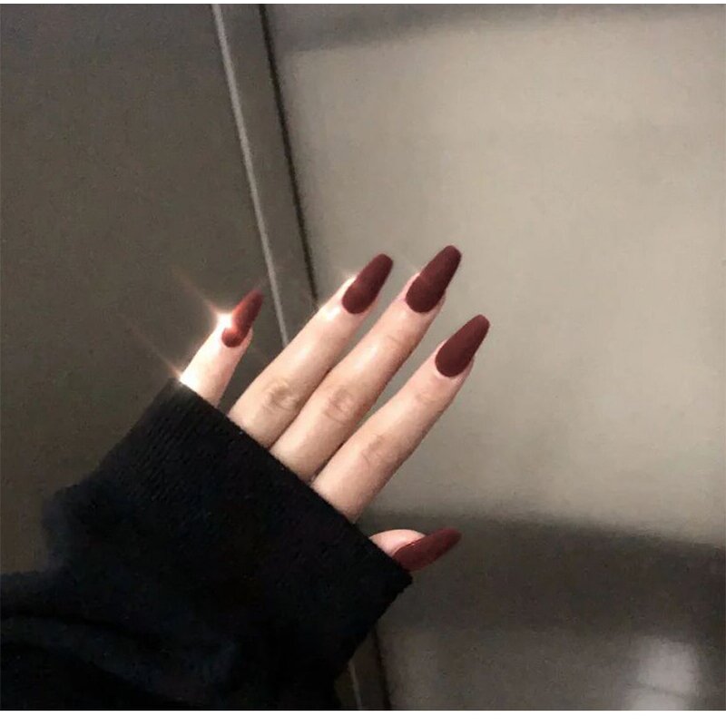 False Nails Manufacturer - Factory Direct Ballerina Pure Color Matte