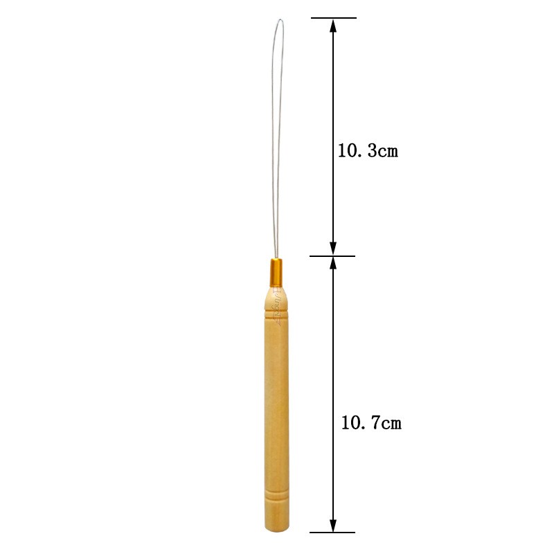 Hair Tool Manufacturer - 10 Pcs Loop Needle Threader Microlink Beads