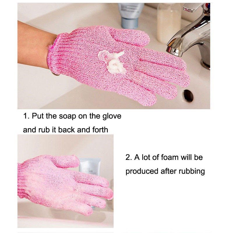 Bath Glove Factory - Wholesale Nylon Exfoliating Custom Mitt