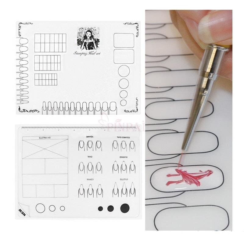 Manicure Pad Factory - Custom Silicon Coloring Practice DIY Mat