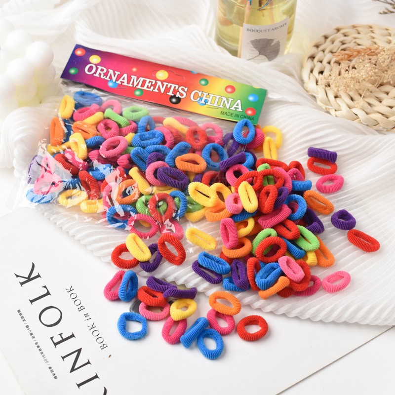 Hair Bands Manufacturer - Nylon Elastic Colorful Rope Ponytail Holder