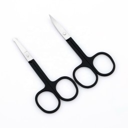 Beauty Scissors Manufacturer - Stainless Steel Curved Black Private Label