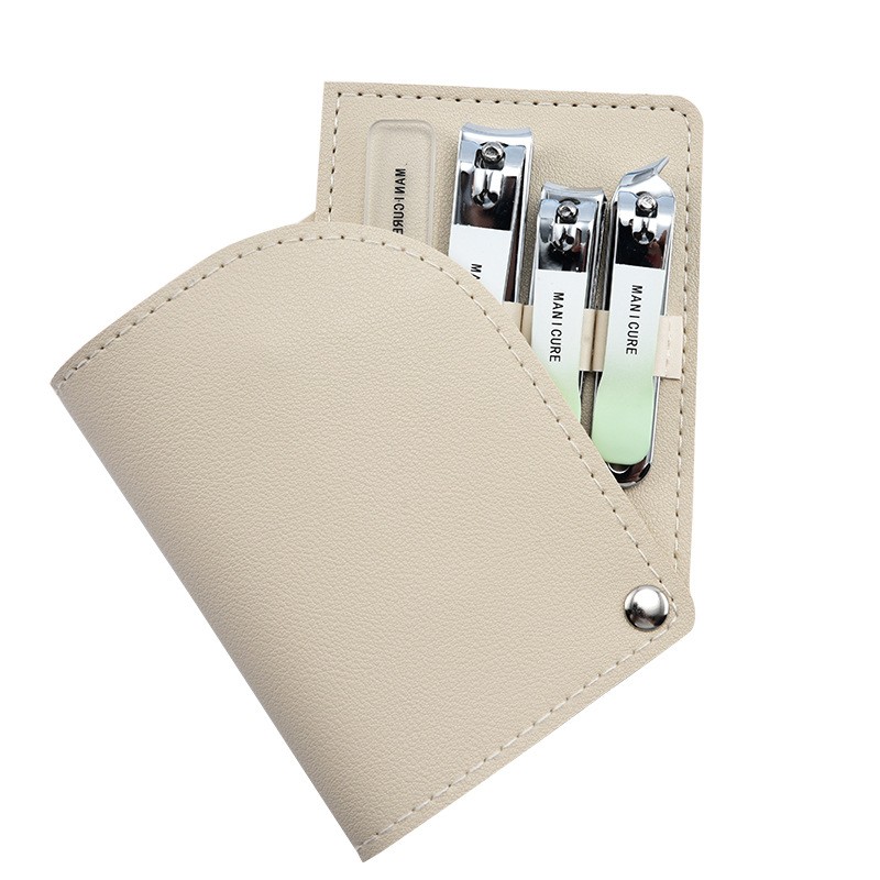 Manicure Set Manufacturer - 4 Piece Stainless Steel Gradient Color