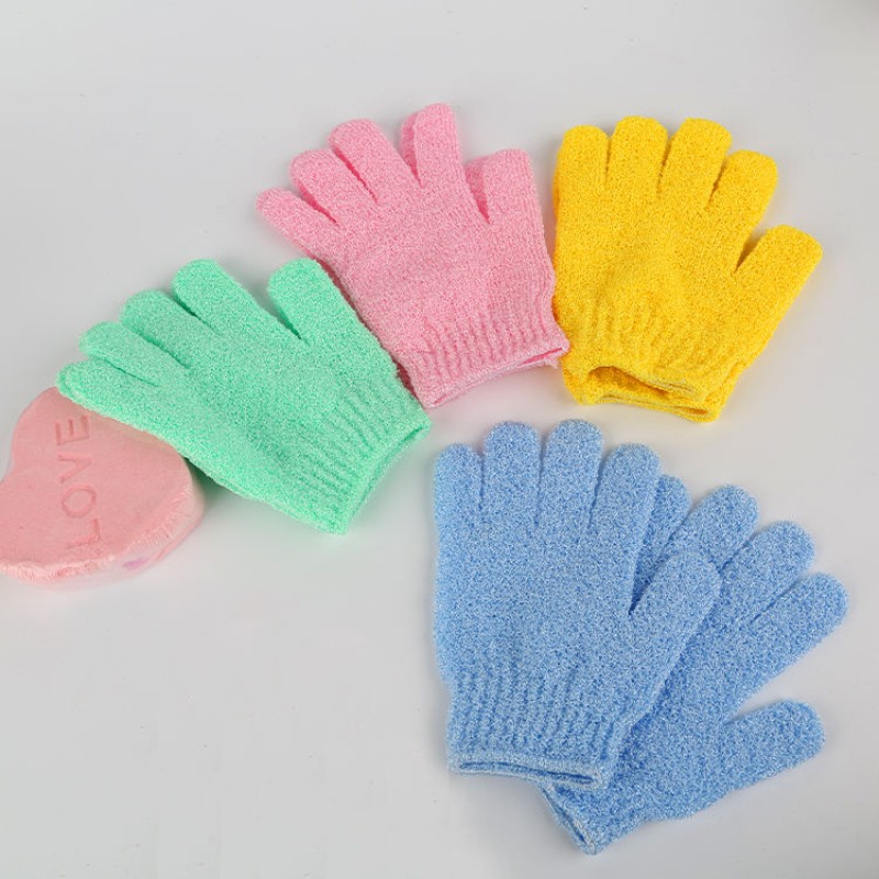 Bath Scrubber Manufacturer - Wholesale Nylon Exfoliating Mitt Gloves