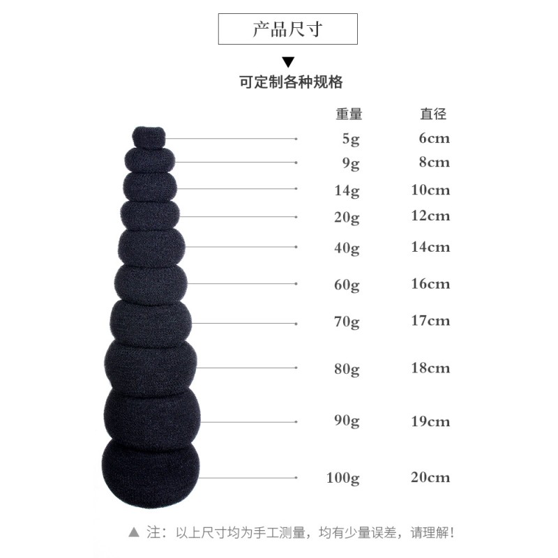 Hair Bun Maker Factory - Donut Women Foam Sponge Ring Bun