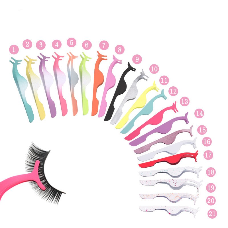 Eyelash Tweezers Manufacturer - Wholesale Pink Lash Sets Bulk Tools