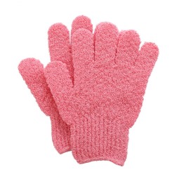 Exfoliator Gloves Factory - Nylon Five Fingers Dead Skin Remover