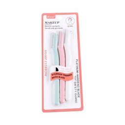 Eyebrow Trimmer Factory - Women Stainless Steel Blade Facial Razor