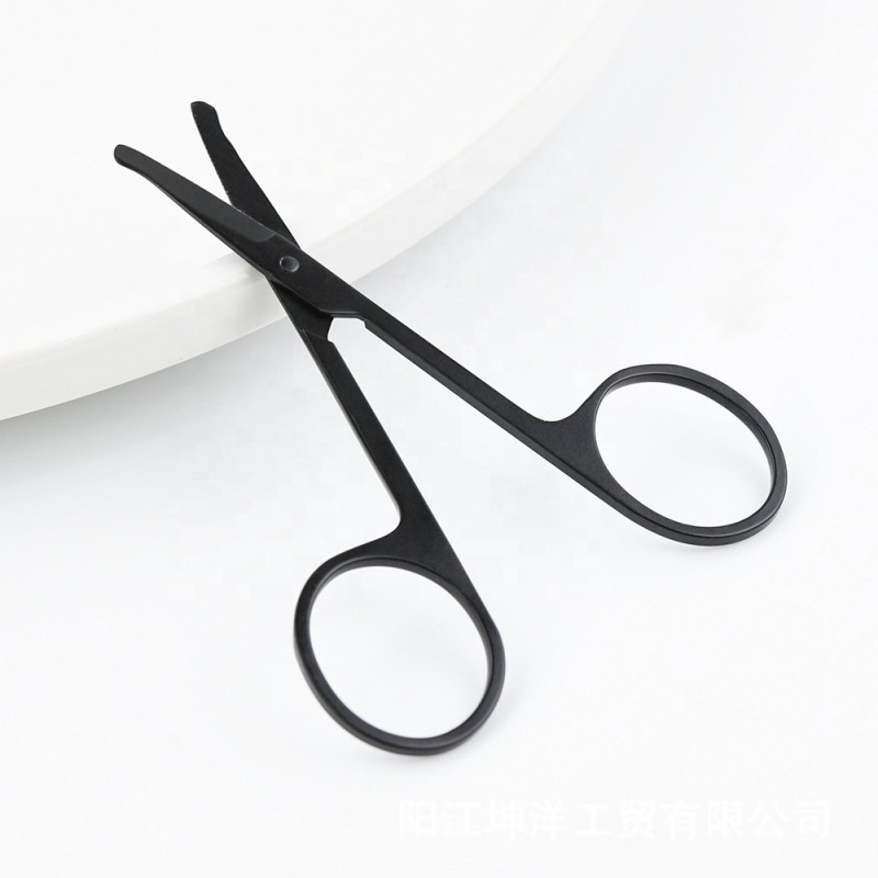 Nose Hair Scissors Factory - Stainless Steel Professional Safety Rounded