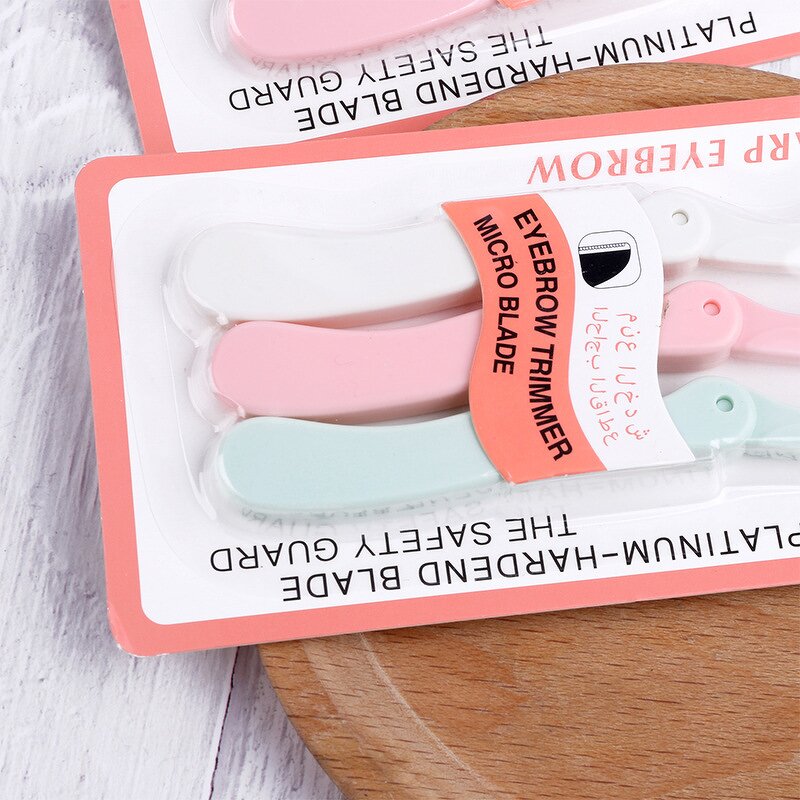 Eyebrow Razor Manufacturer - Hot Selling 3Pcs Women Facial Hair Remover