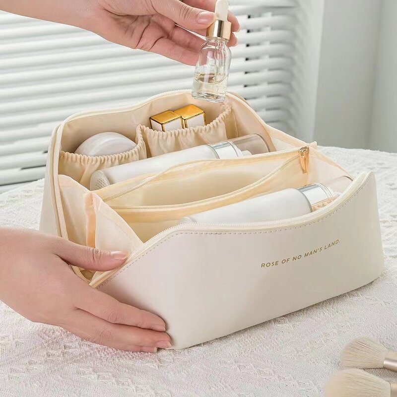 Cosmetic Bag Factory - Hot Selling Travel Zipper Makeup Bag