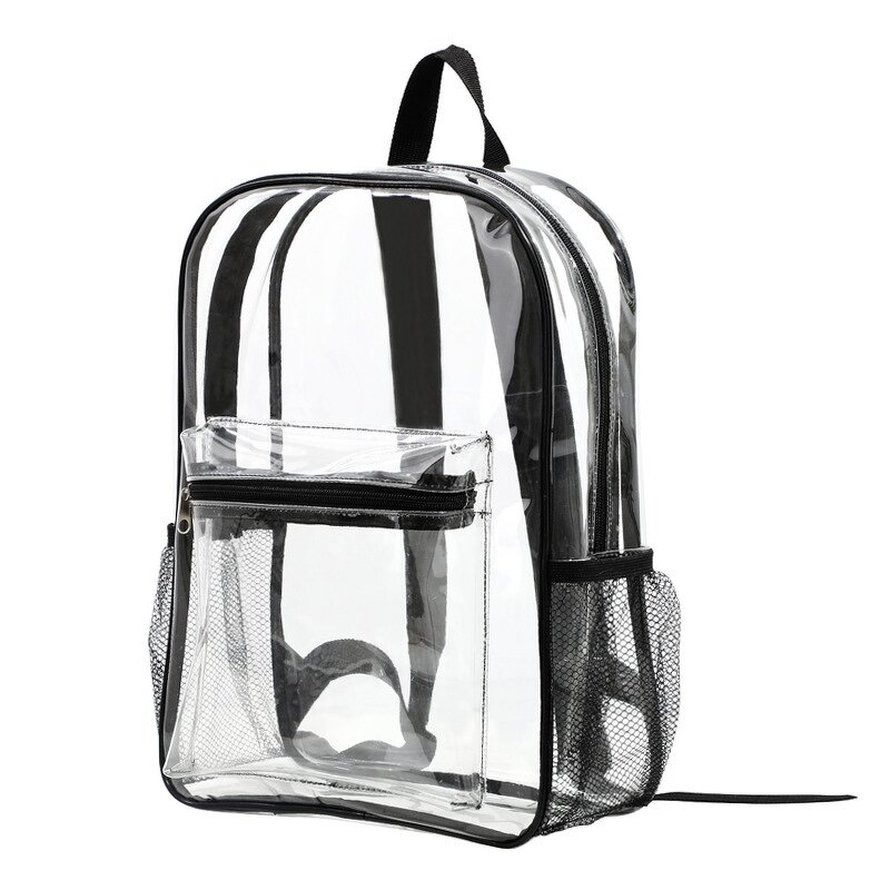 Transparent Backpack Manufacturer - PVC Clear School Book Bag