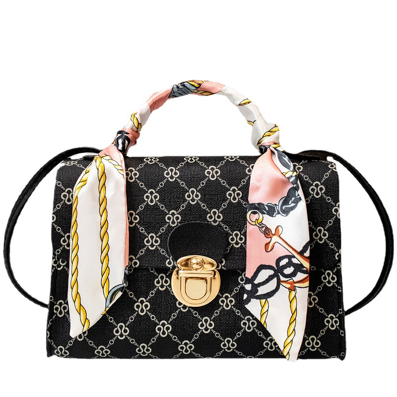 Crossbody Handbag Factory - Casual Floral Square Bag