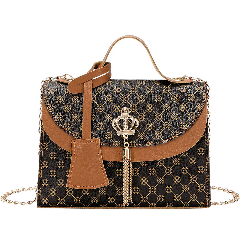 Crossbody Bag Factory - PU Leather Small Square Bag