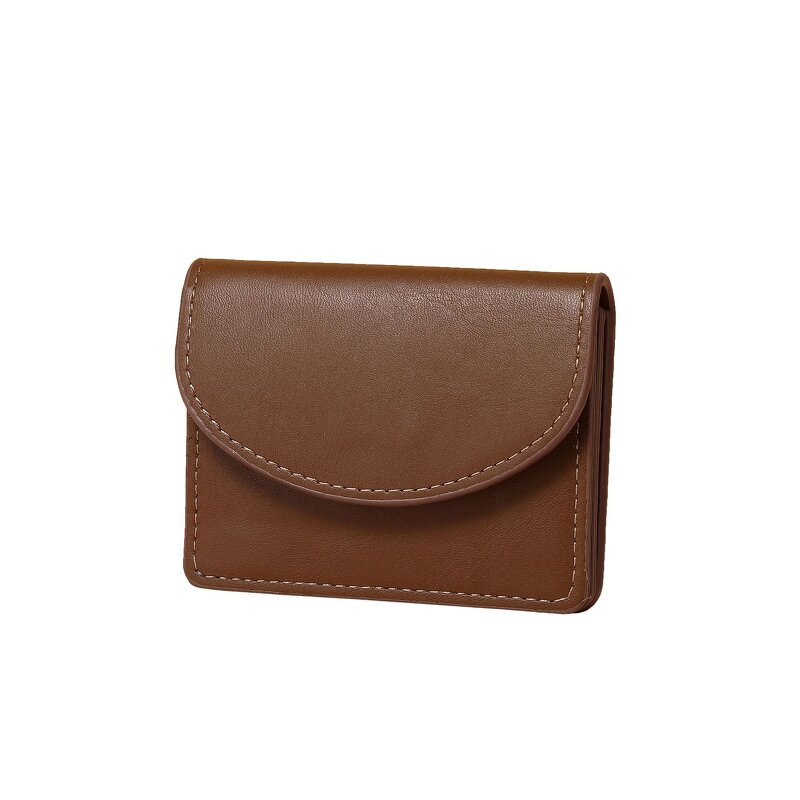 Lady Wallet Factory - Hollow Out Leaves PU Leather Wallet