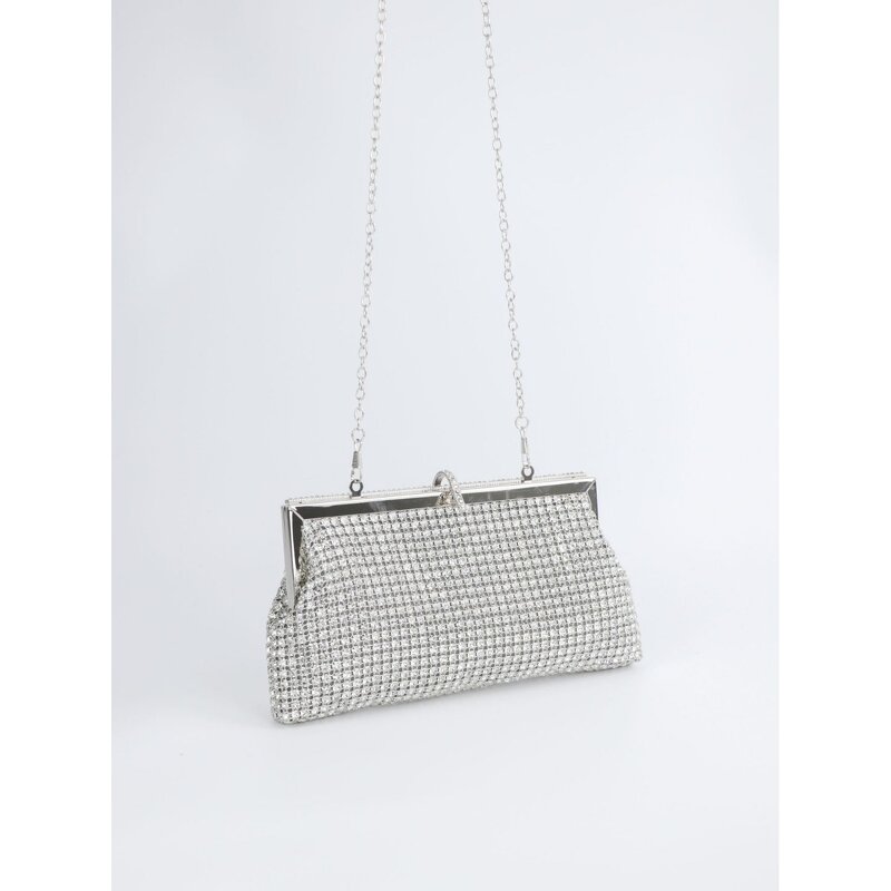 Evening Bag Factory - Luxury Pink Diamond Clutch Bag