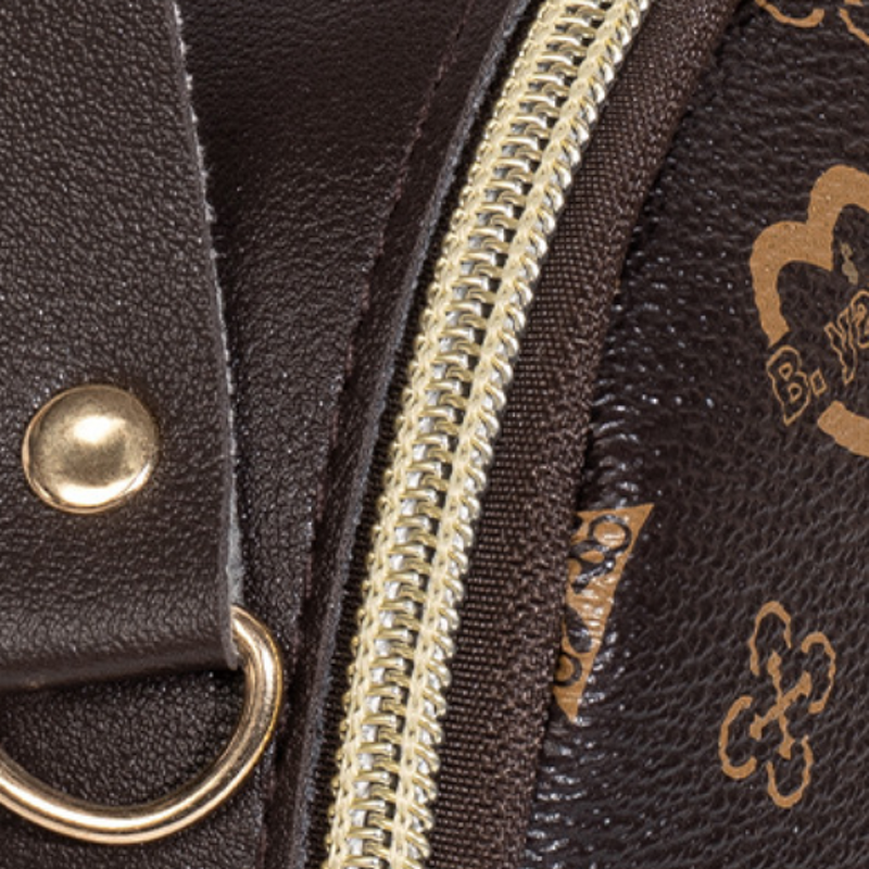 Backpack Manufacturer - Floral PU Water Resistant School Bag