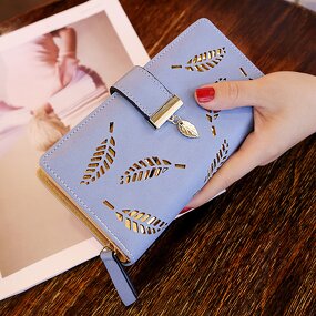 Mobile Phone Bag Factory - Large Capacity Double Zipper Wallet