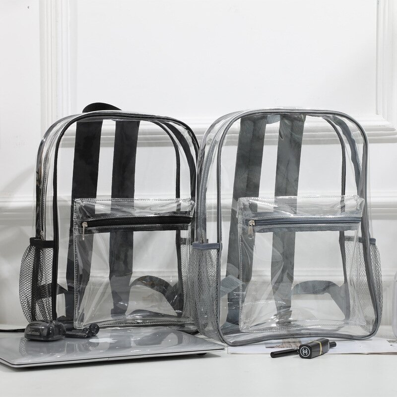 Transparent Backpack Manufacturer - PVC Clear School Book Bag