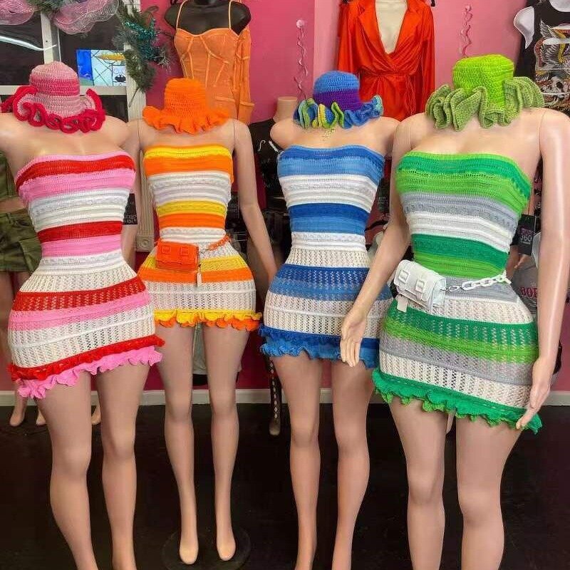 Bucket Hat Factory - Handmade Ruffle Crochet Hat