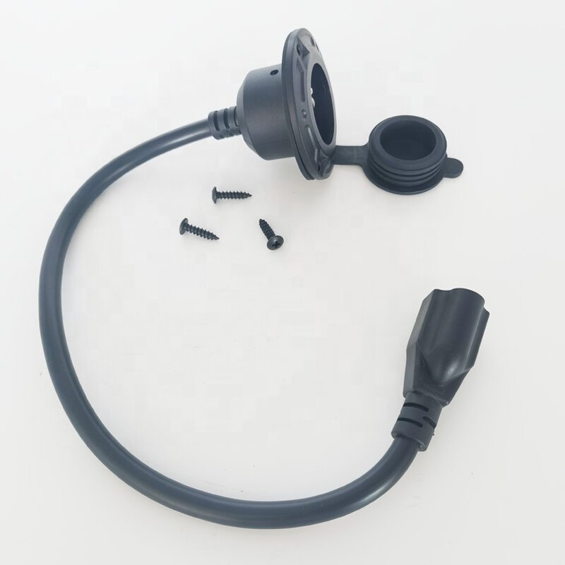 Golf Cart Plug Factory - 15 Amp AC Port 125 Volt Power Inlet Socket