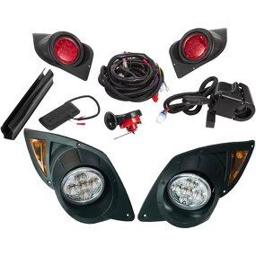 Golf Cart Light Kit Factory - LED with Turn Signals for Yamaha G29