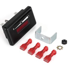 Golf Cart Battery Meter Factory - LED 48V State of Charge Indicator