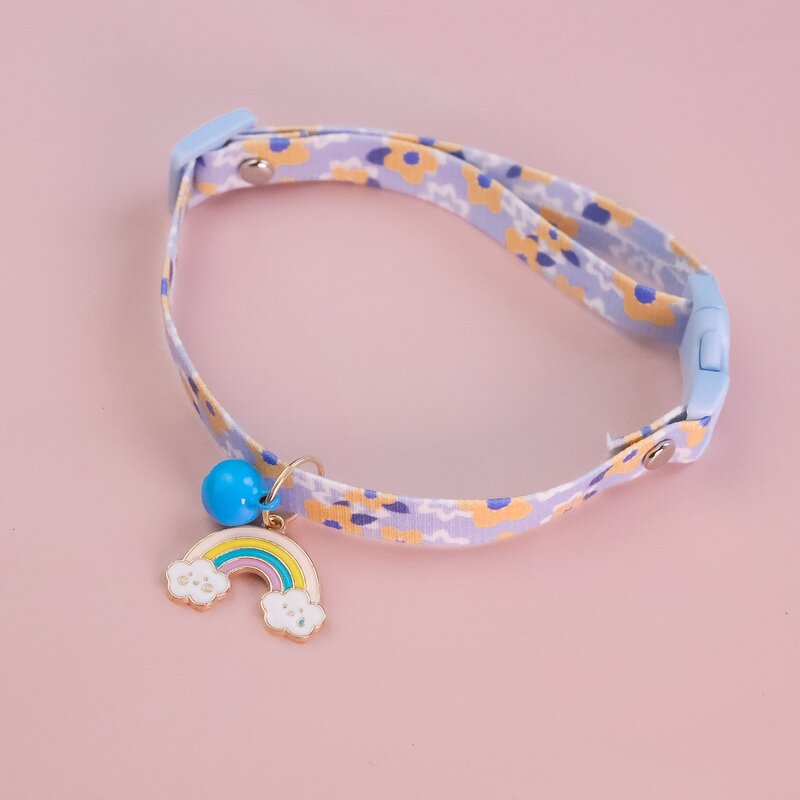 Pet Collar Factory - Adjustable Cute Cartoon Print Collar