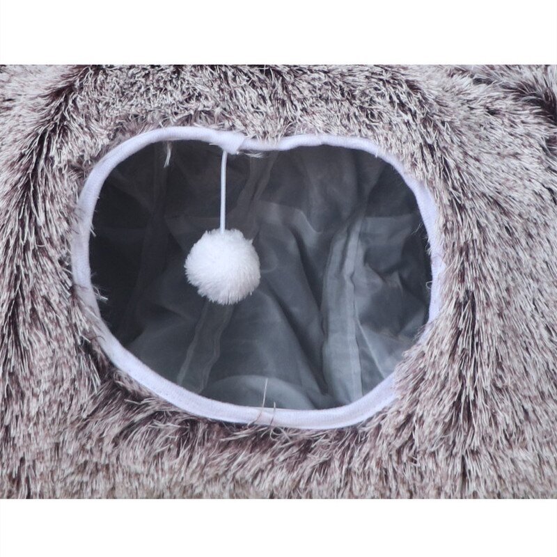 Cat Bed Factory - Tunnel 2 in 1 Plush Sleeping Mat