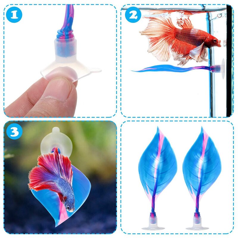 Betta Hammock Factory - Silicone Leaf Pad Resting Spot