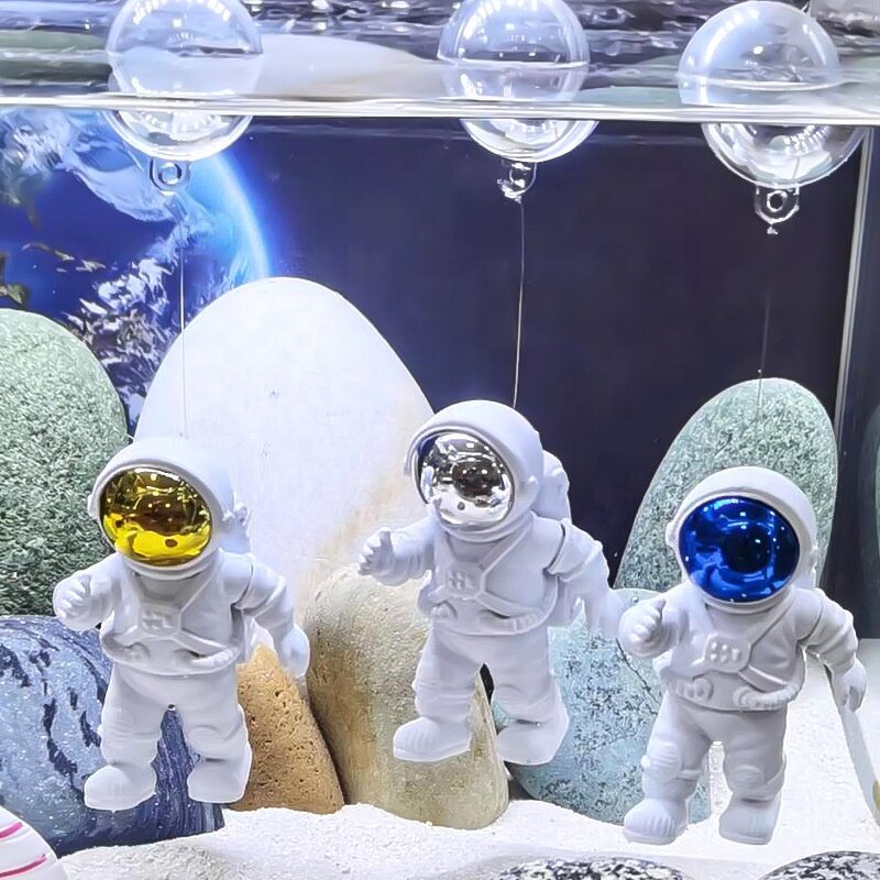 Aquarium Ornaments Manufacturer - Suspended Astronaut Decor